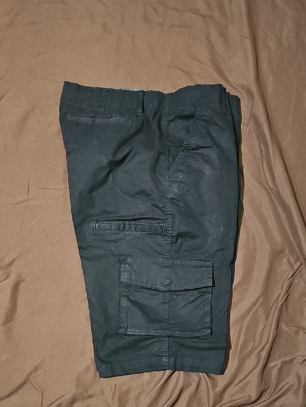 Men's Black Cargo Pants - Comfortable Everyday Wear